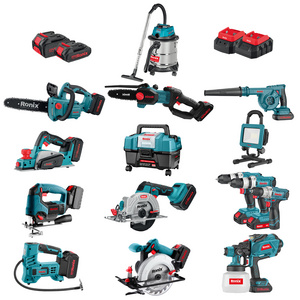 Ronix 110V power tools 86 Series All in one 20V Professional Cordless Power Tools Combo Set Kit,used power tools