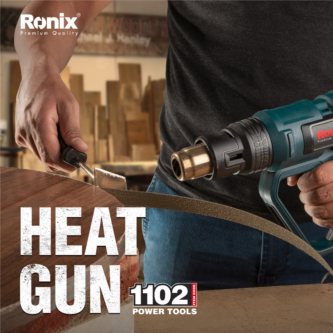 Ronix Hot Air Heat Gun 1102 2000W Temperature Controlled Heat Guns Soldering Adjustable Thermal Power Hardware Tool