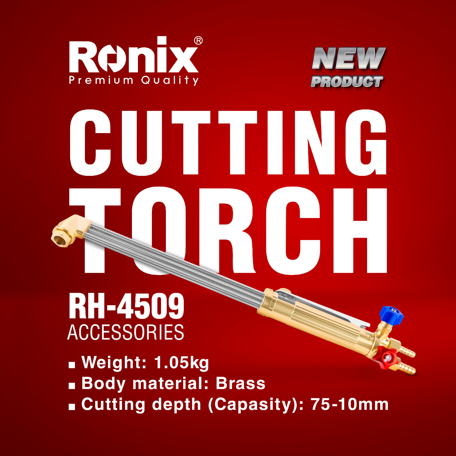 RONIX Model RH-4503/RH-4509 Mini Torch Cutting Torch Welding Torch