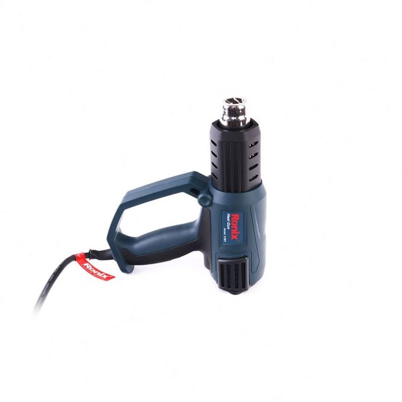 Ronix 1101 Model 220V Heat Gun 2000W Multi temperatures Electric Hot Air Gun with Nozzle Attachments Power Tool