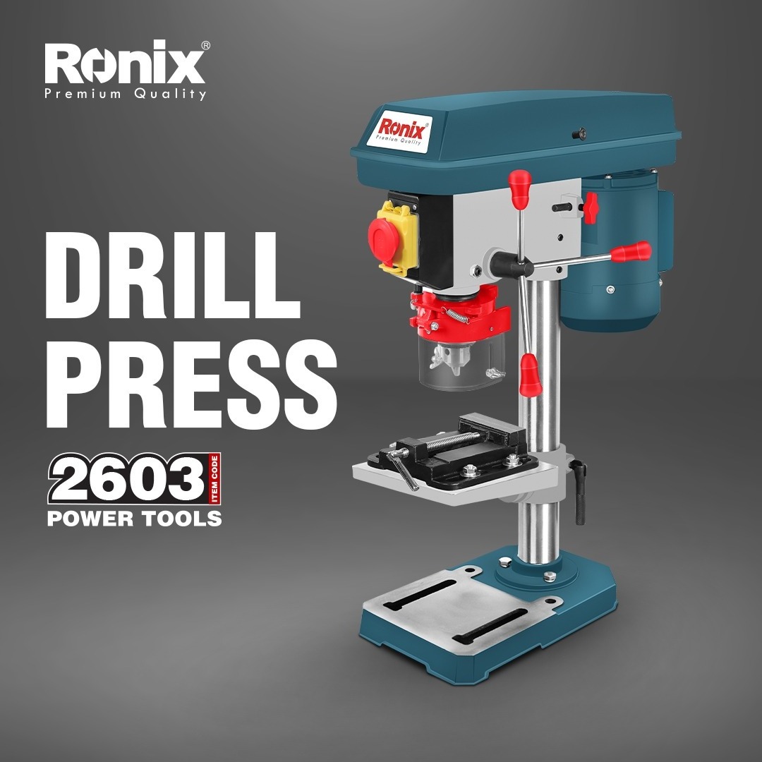 Ronix in stock 2603 13mm High Quality Small Table Top Bench Mounted Mini Electric Industrial Drill Press Drill Machine