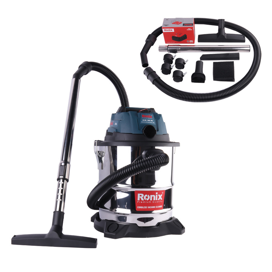 Ronix 8641cordless DC steam vacuum cleaner industrial Hand-held wet and dry water high pressure cleaner home carpets cleaner