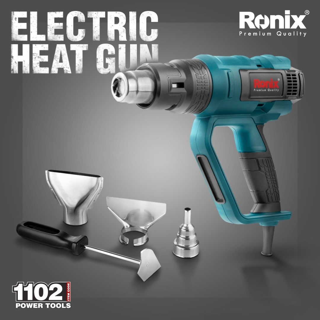 Ronix Hot Air Heat Gun 1102 2000W Temperature Controlled Heat Guns Soldering Adjustable Thermal Power Hardware Tool