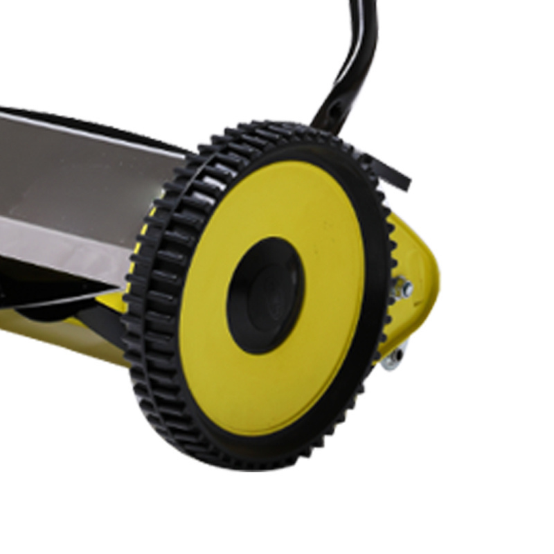 OEM  hot selling best price customizable Hand push lawn mower 300mm  AL+PVC with 5 pcs blade