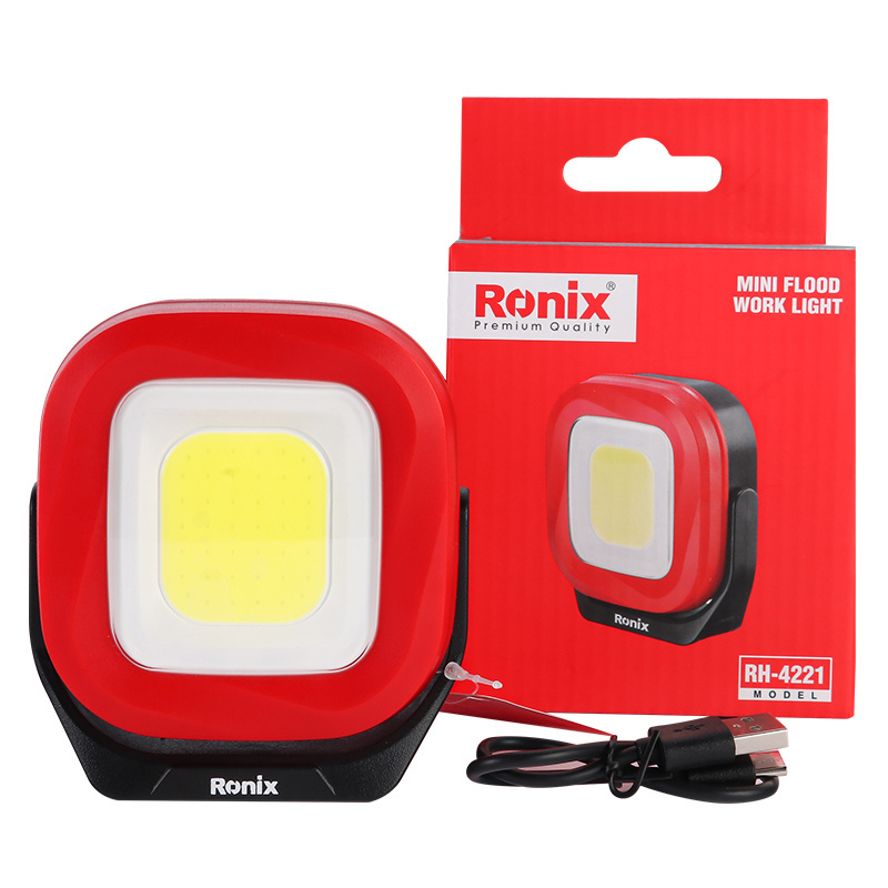 Ronix Compatible power 80W for sale Mini Flood Work Light Popular Cordless Work Lamp