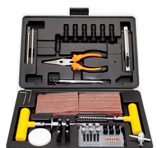 Customized 100pcs Tubeless Puncture kit Car Repair Tool Set Truck Tire Repair Tools Kit for Tire Repair Car