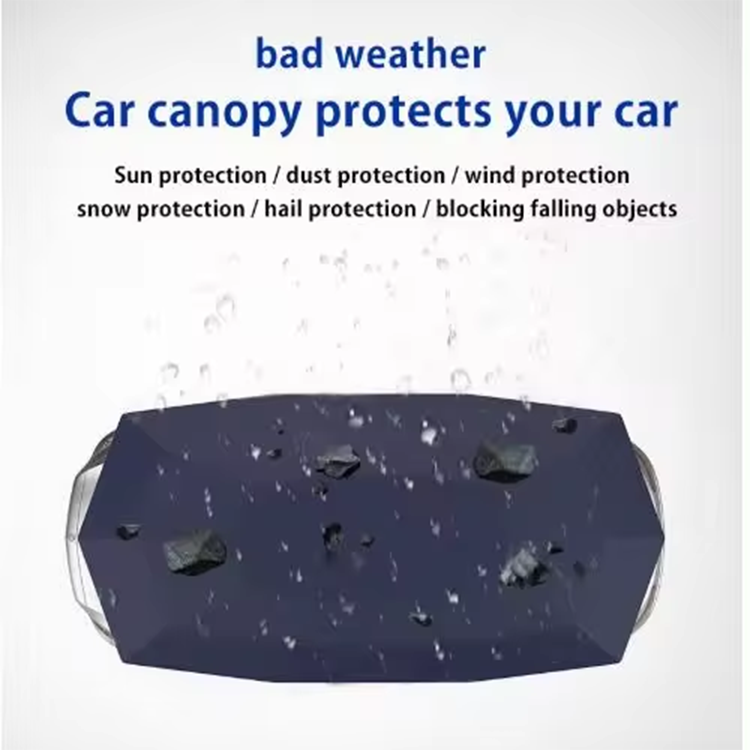 Outdoor Waterproof Portable Car Umbrella Automatic Garage Rainproof Sunshade Custom, Automatic Car Sun Cover