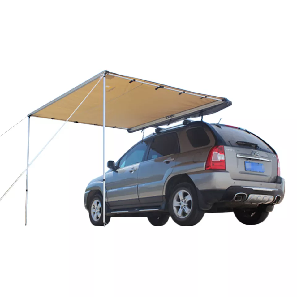 L Outdoor Camping Waterproof Side Awning 4Wd Camping Suv Van Ute 4X4 Car Roof Side Shade Awning Toldo Lateral 4X4 toldo lateral