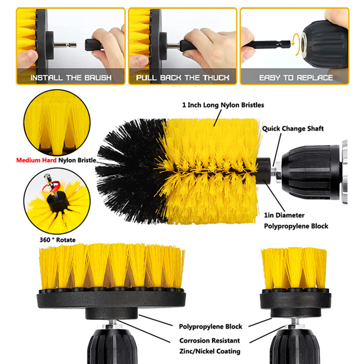 Car Cleaning Towel Brush Kitchen Tools Kit Washing Interior Wheel Auto Detailing Car Cleaning Brushes