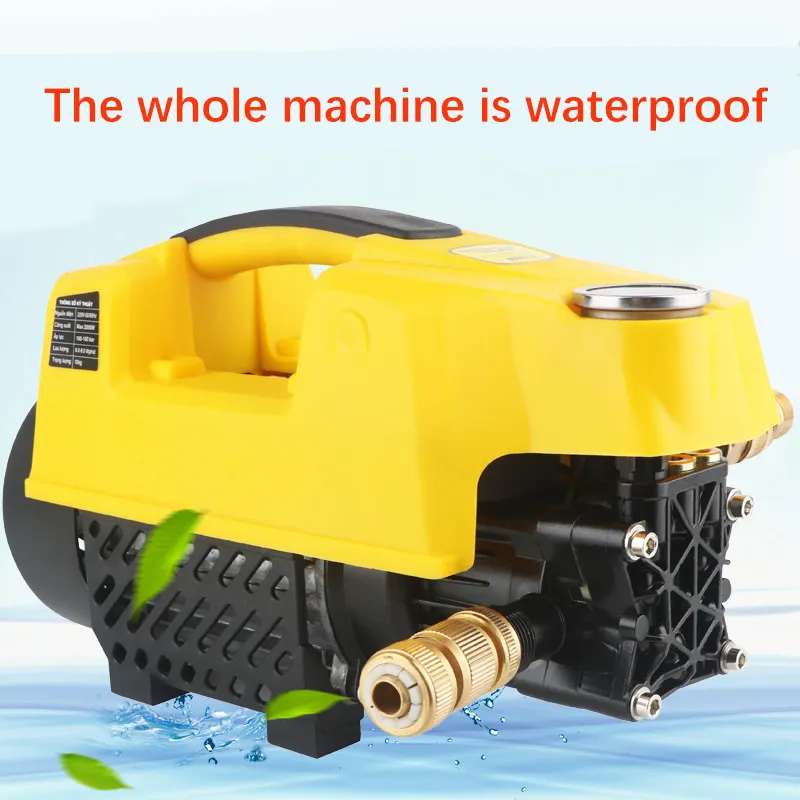 RONIX 2 in 1 copper motor car washer 1800W Foam cannon household cleaning machine portable pressure water pump car washer