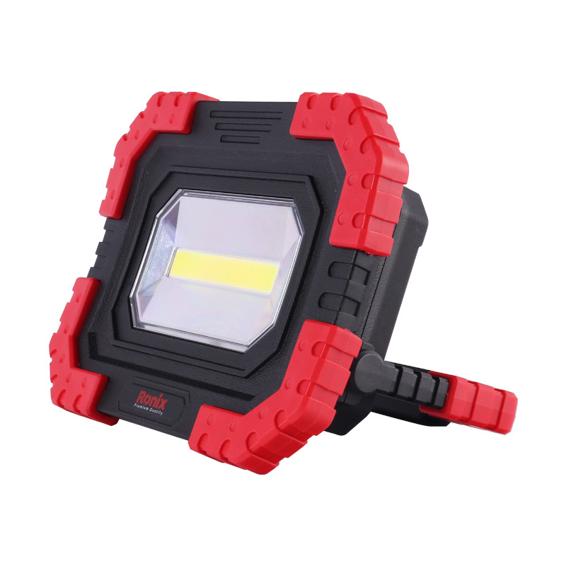 Ronix Spot light hand held spot lights with USB and battery rechargeable led spotlight