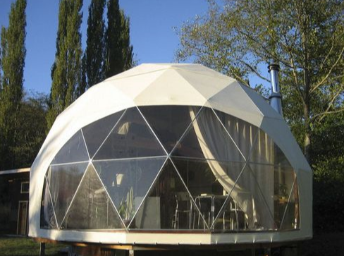 Y Factory price Transparent PVC Garden Backyard Geodesic Dome Tent Transparent Igloo Tent for sale