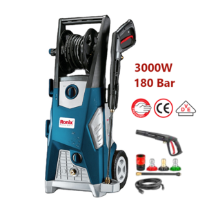 Ronix 3000W Professional Car Pressure Washer 180 Bar Power Washer Cleaner Electric Ultra High Pressure Washer for Cars