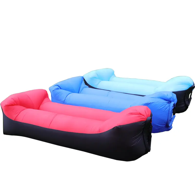 High Quality Camping Air sofa Inflatable Couch Lounger Air Sofa Portable Beach Sleeping Lazy Bag Sofa