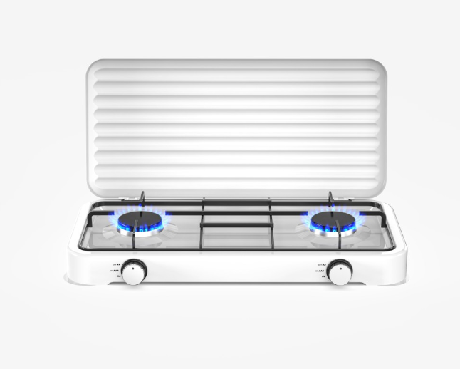 best price high temperature resistance Enamel oven rack Aluminium double burner gas stove 2 Burner stove