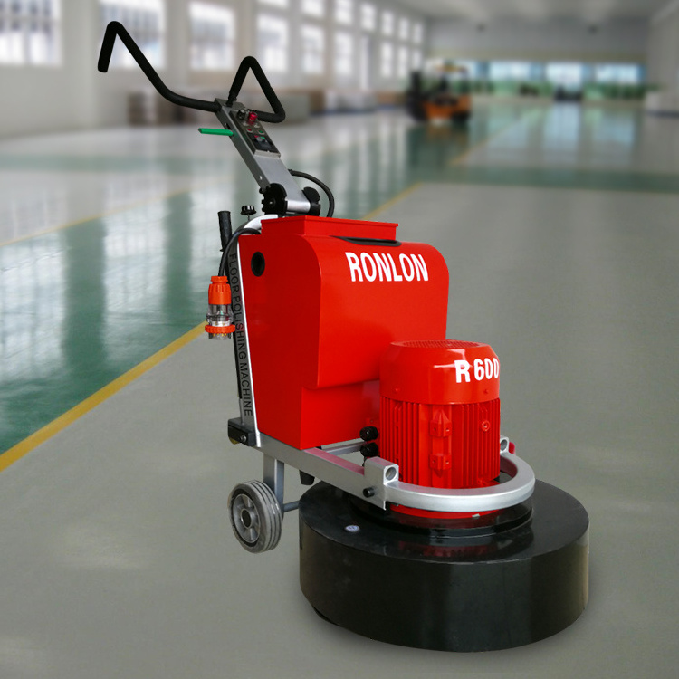 hot sell ronlon Industrial floor marble epoxy sanding polishing terrazzo grinding concrete machine surface grinder from factory