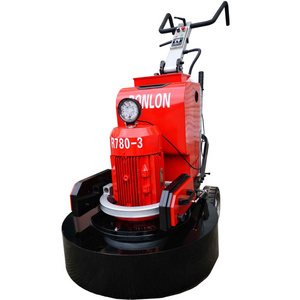 R780-3 780mm concrete grinding concrete floor grinder for sale 7.5kw frequency inverter type floor concrete grinder