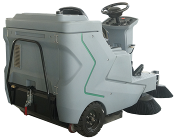 RONLON S1550 industrial sidewalk sweeper automatic ride on road sweeper floor cleaning machine