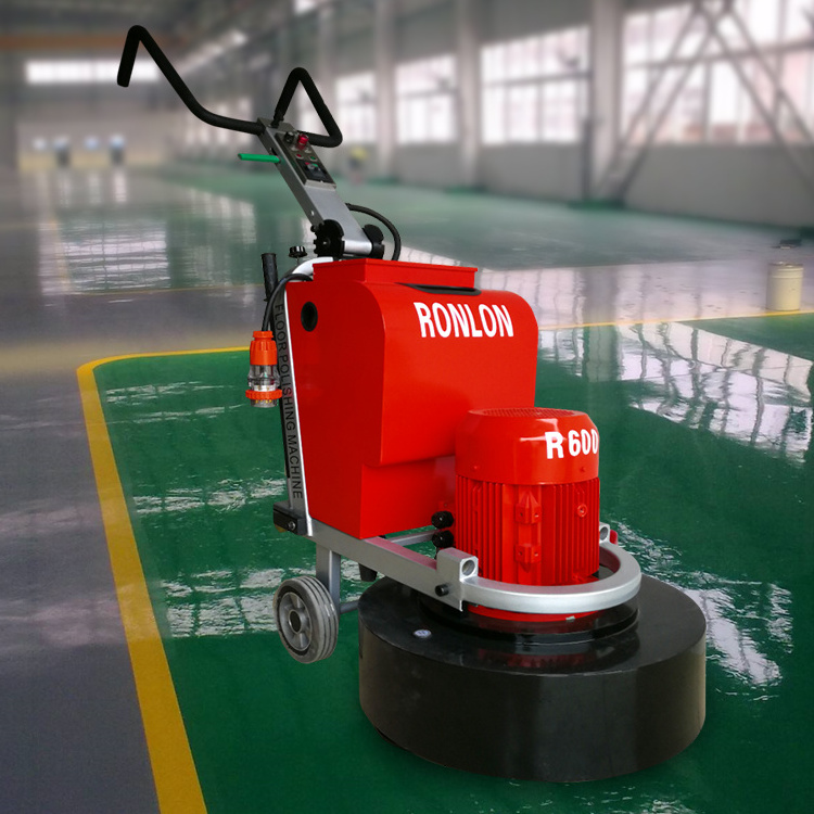 hot sell ronlon Industrial floor marble epoxy sanding polishing terrazzo grinding concrete machine surface grinder from factory