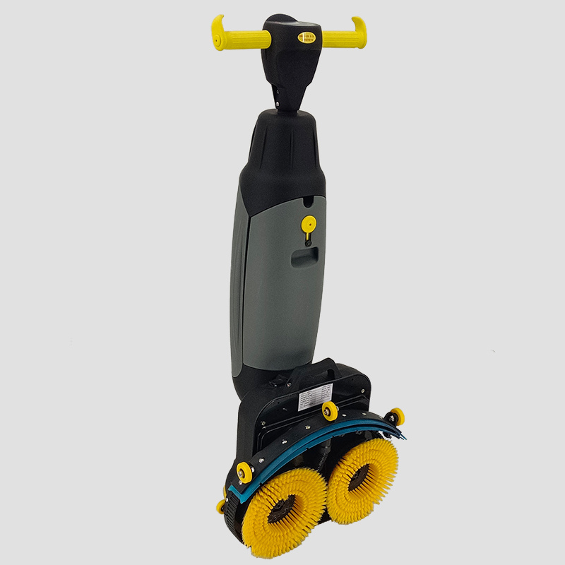 Ceramic Tile Scrubber Machine Marble Walk Behind Small Floor Scrubber