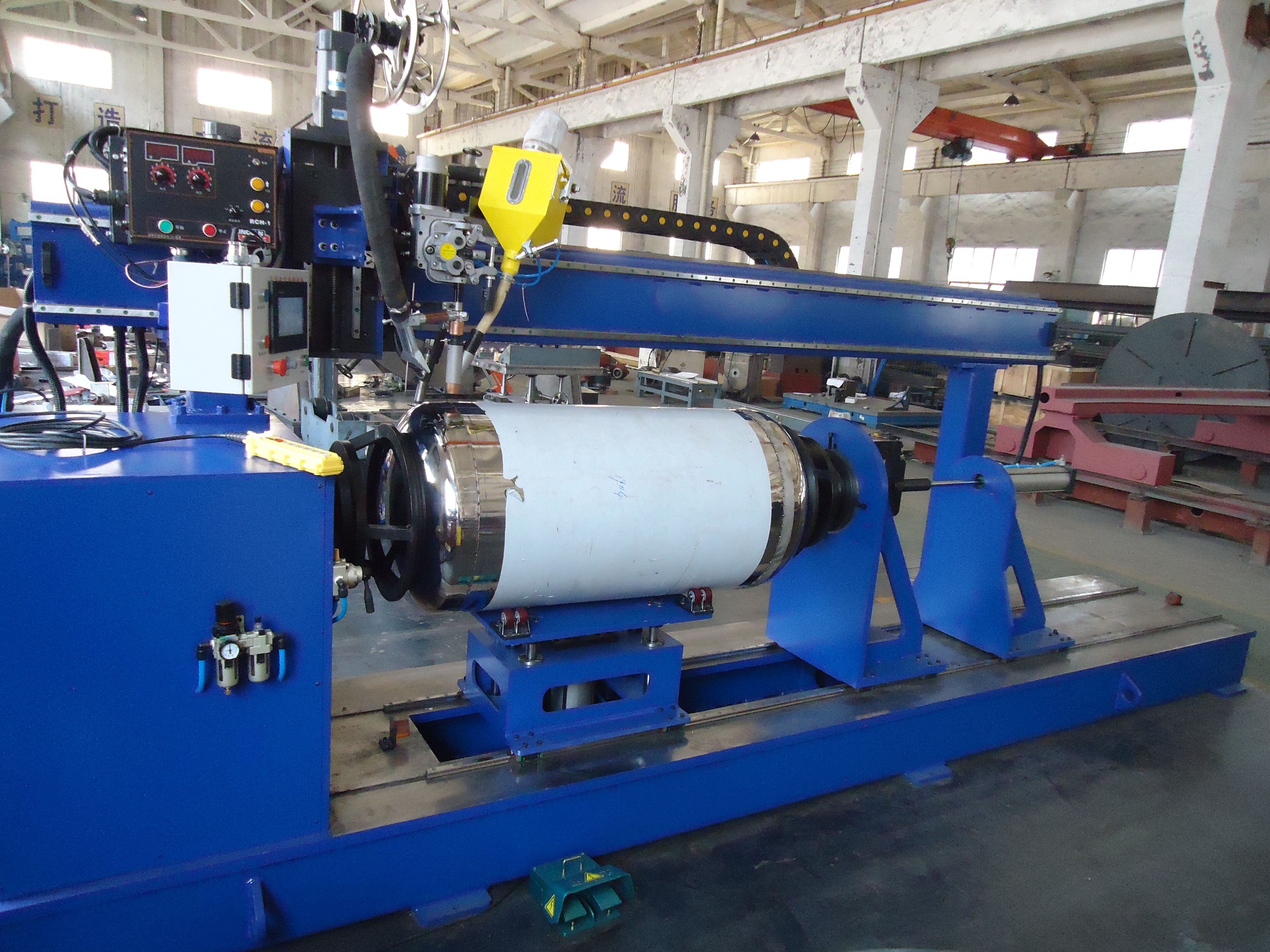 Quality PLC Control Automatic Circle Seam Welding Machine MIG TIG SAW Circumferential Seam welder machine