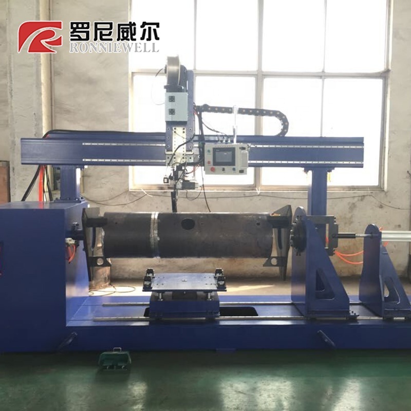 Quality PLC Control Automatic Circle Seam Welding Machine MIG TIG SAW Circumferential Seam welder machine