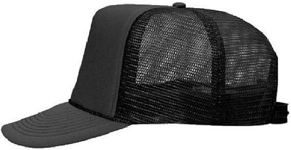 2024 New Product Black Color Cheap Price Promotional Wholesales China factory Trucker Hat For Outdoor Summer Sunshade Men Women