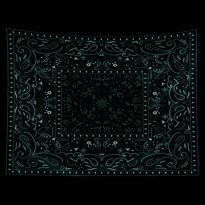 Promotion Wholesales Vivid Color Sublimation Printing Mandala Paisley Ceiling Rustic Bandanna Tapestry Women Bohemian Wall Decor