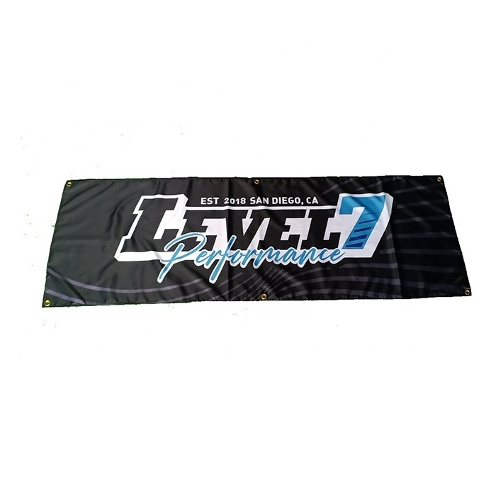 2023 New Product 180x60cm Sublimation Digital Logo Printing Polyester Fabric Commerce Sports Custom Nobori Flags and  Banners