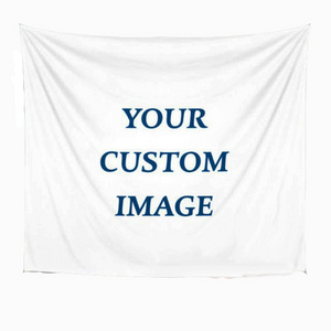 Cheap Price Custom Logo Printed Wall Hanging Tapestry Cotton Polyester Fabric Mandala Wall Decor Custom Woven Tapestry Blanket