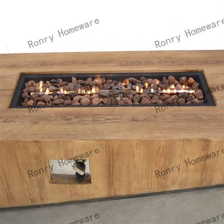 custom backyard garden camping firepit factory direct selling propane or butane gas garden outdoor fire pit table