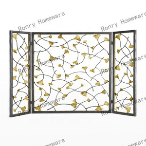 guard for living room indoor outdoor fire screens for fireplaces gold finished metal firescreen handmade folding