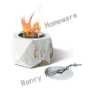 Ronry Factory Patio Heater Bowl Home Tabletop Fire Bowl Rubbing Alcohol Fireplace Fire Pit Portable