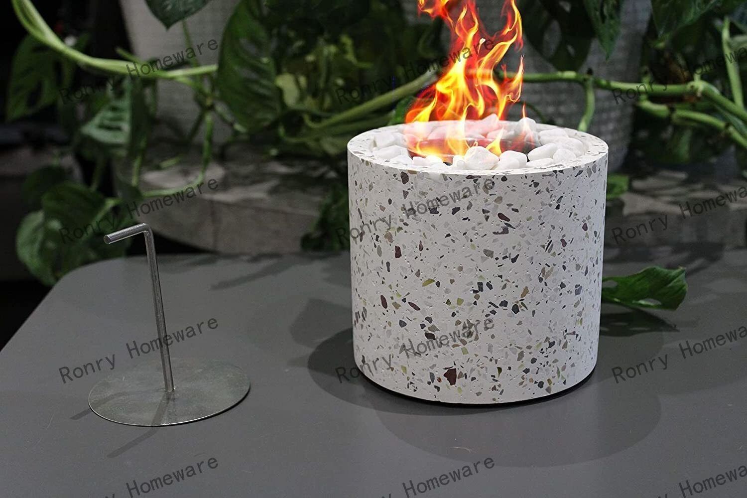 Hot Selling Fire Pit Bowl Indoor Outdoor Personal Tabletop Fire Bowl Portable Rubbing Alcohol Fireplace Indoor Fire Pit