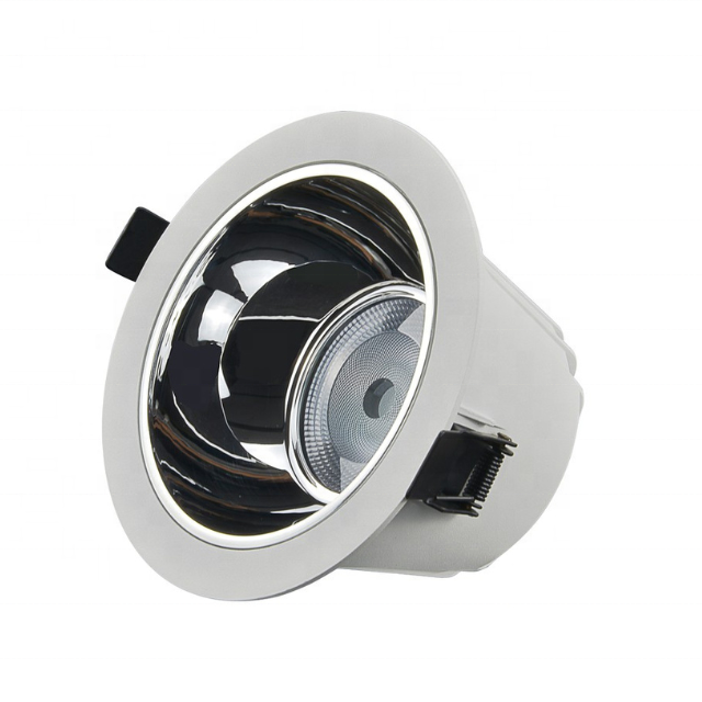 RONSE LED Double Light Fixtures 20W Reflector Down Light  Recessed Down Light Adjustable Ceiling Downlight