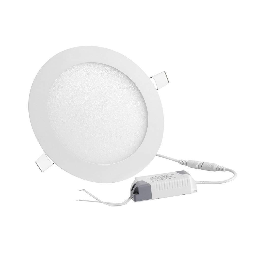 DC 12v 24v 4W 18W Led Recessed Slim Ceiling Round LED Panel Light