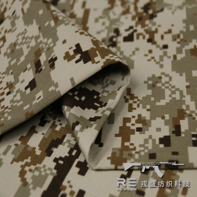 High quality tactical customized TC polyester / cotton fabric uniforms digital camouflage fabrics