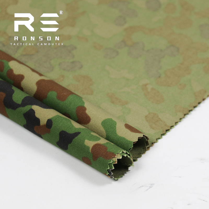 TC Japanese camo poly Cotton Camouflage Fabric tactical fabric ripstop fabric