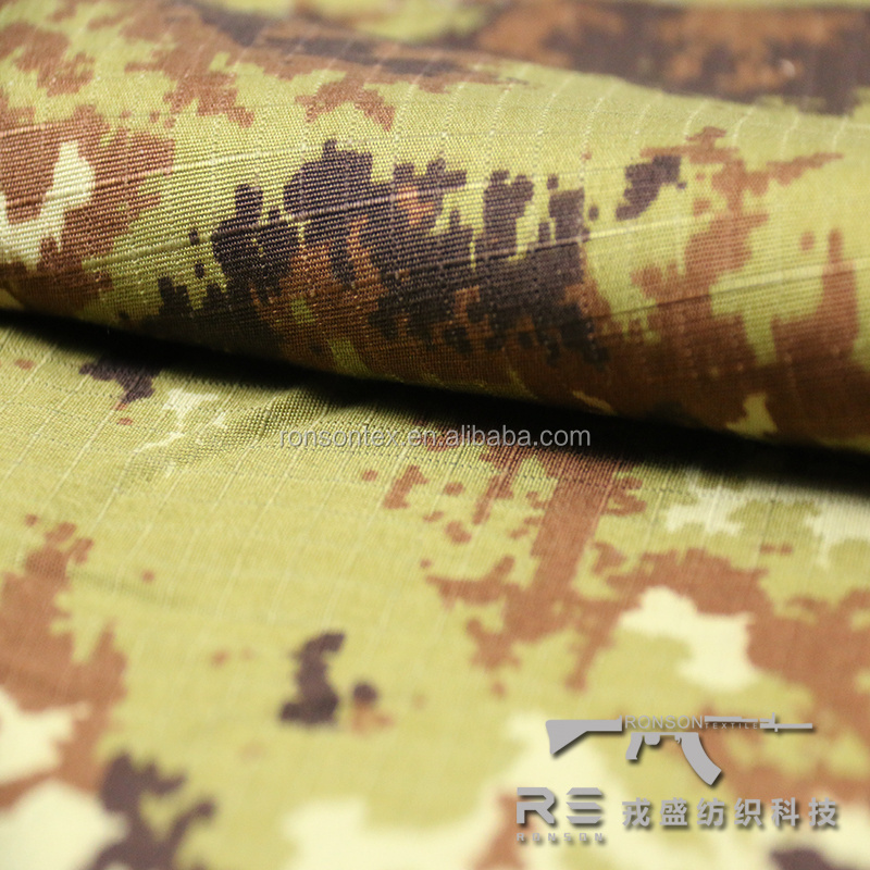 TC Italian Vegetato camo 6535 tactical polyester cotton camouflage fabric