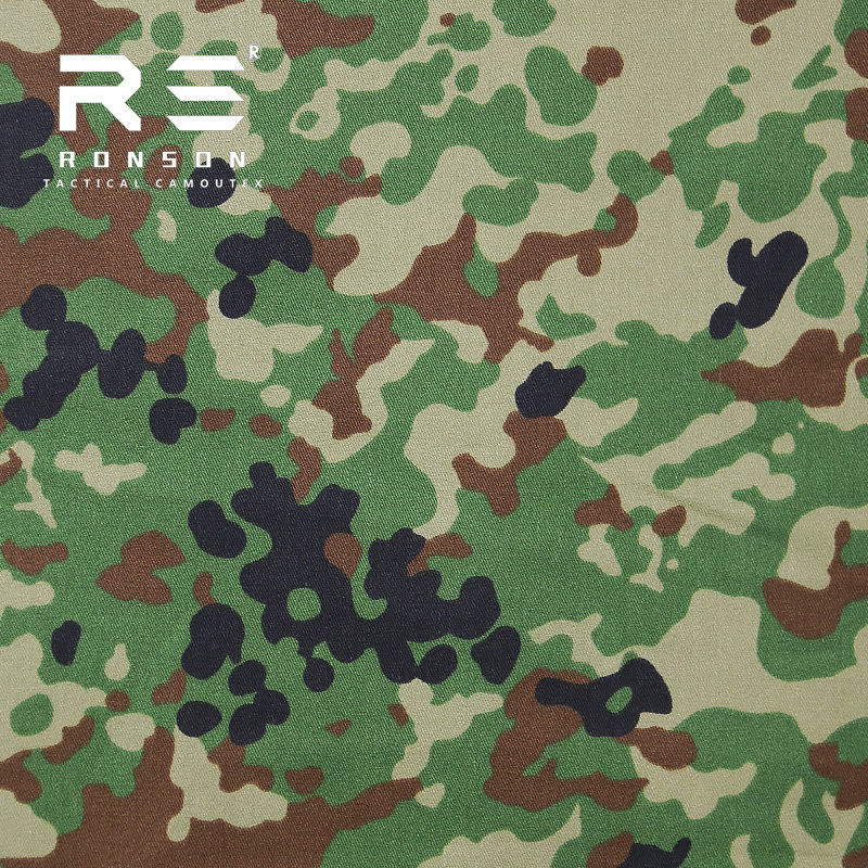 TC Japanese camo poly Cotton Camouflage Fabric tactical fabric ripstop fabric