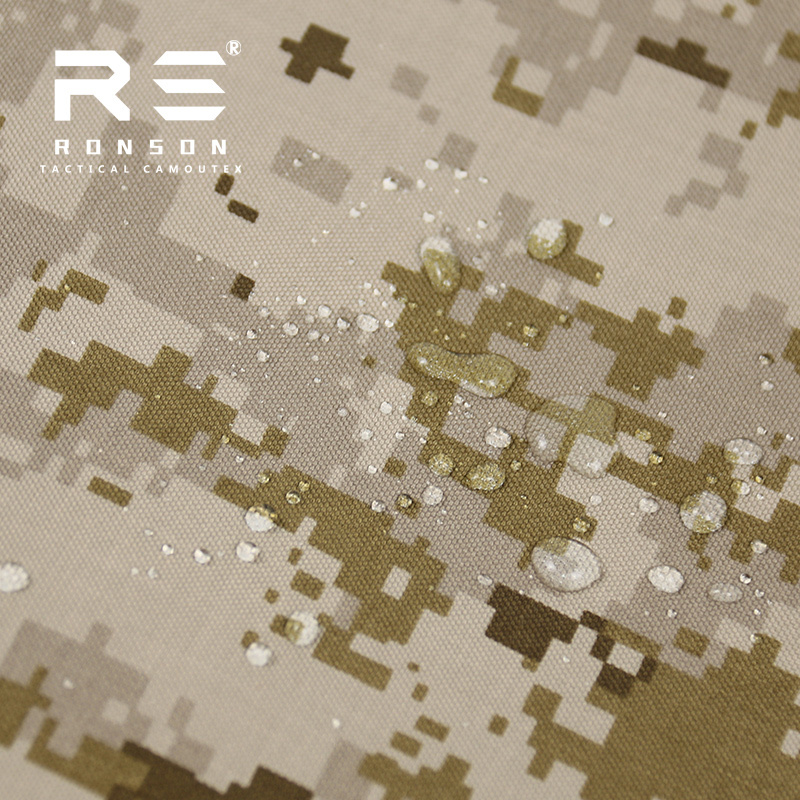 AOR1 Cordura Tactical Digital Camouflage 500D Nylon Waterproof Fabric Woven Plain Printed Waterproof Fabric by The Meter RONSON