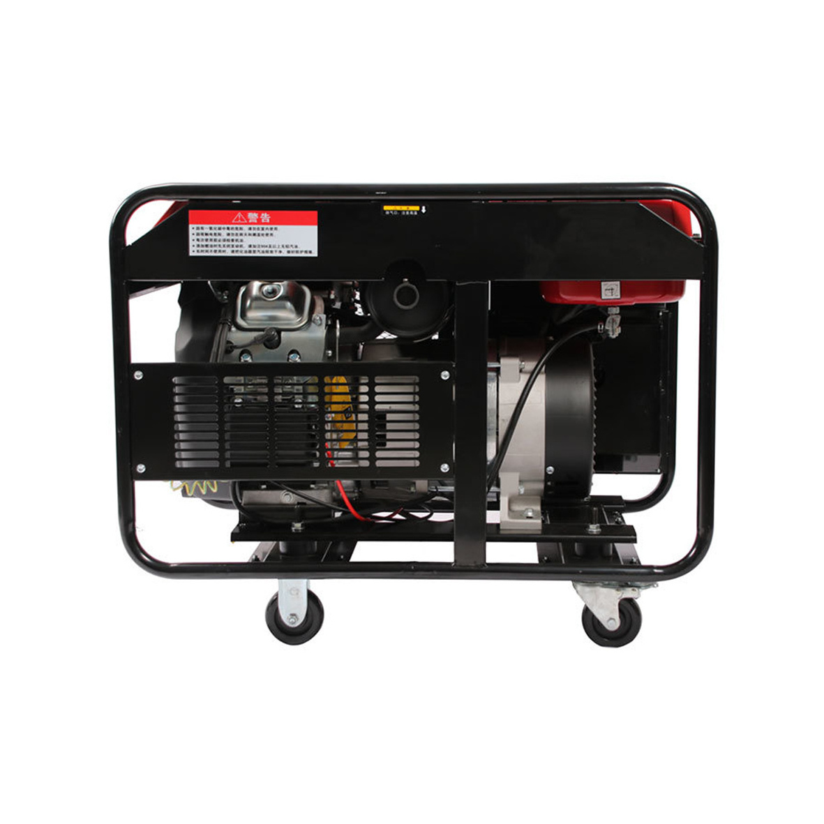 Hot selling CE approved Portable 12kw/15kva 230/400V 3P gasoline generator with inverter Hon da engine motor home use air cooled