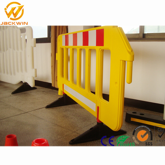 Plastic Pedestrian Safety Barriers Road Plastic Traffic Barrier for Sale