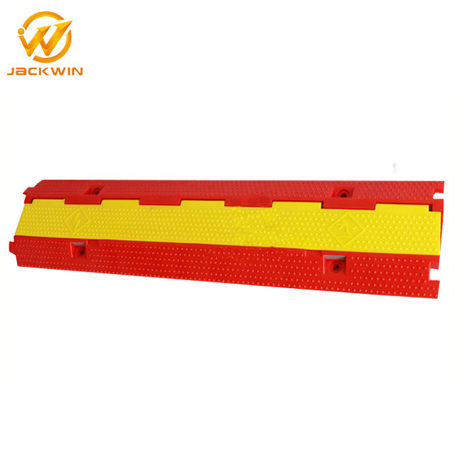 2 Channel PU Plastic Cable Hum Tray PVC Plastic Cable Protector