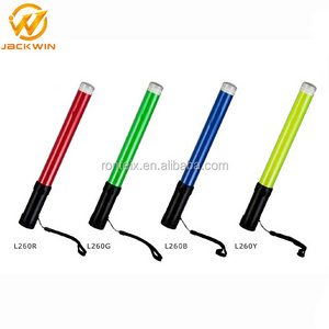 26 CM Multifunction Red Flashing Rechargeable LED Traffic Baton