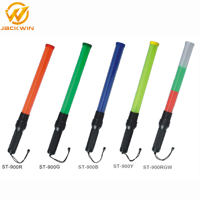 Waterproof Rechargeable Led Traffic Safety Wand for Car Parking Attendant