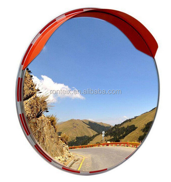 80cm Round Traffic Mirror, Acrylic Safety Mirror, Fish Eye Mirror