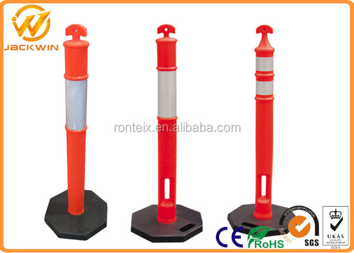 High Reflective T Top Delineator Post / Flexible Road Delineator / Fence Posts