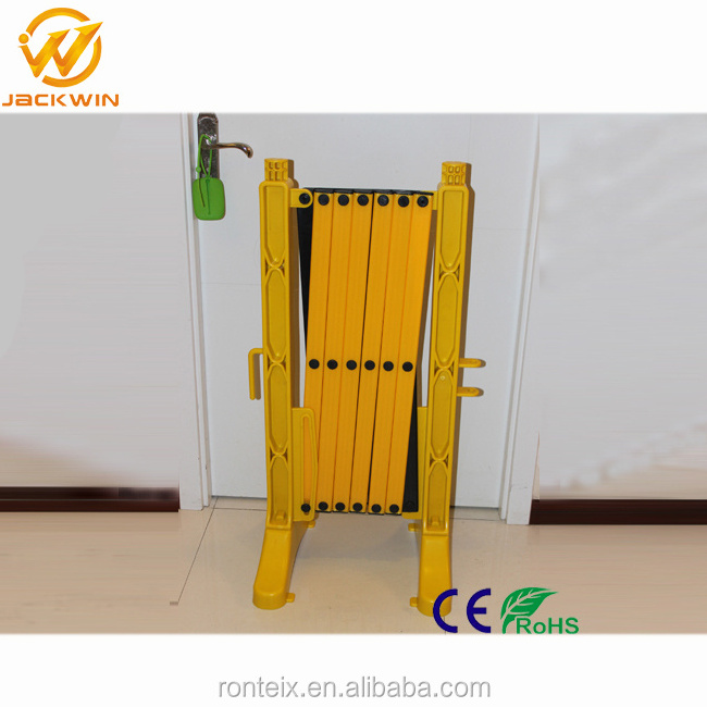 3500mm Yellow Movable Portable Safety Barrier Temporary Retractable Barricade