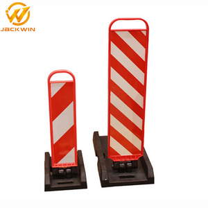 Rubber Basement Traffic Warning Road Lane Divider/Reflective Road Divider